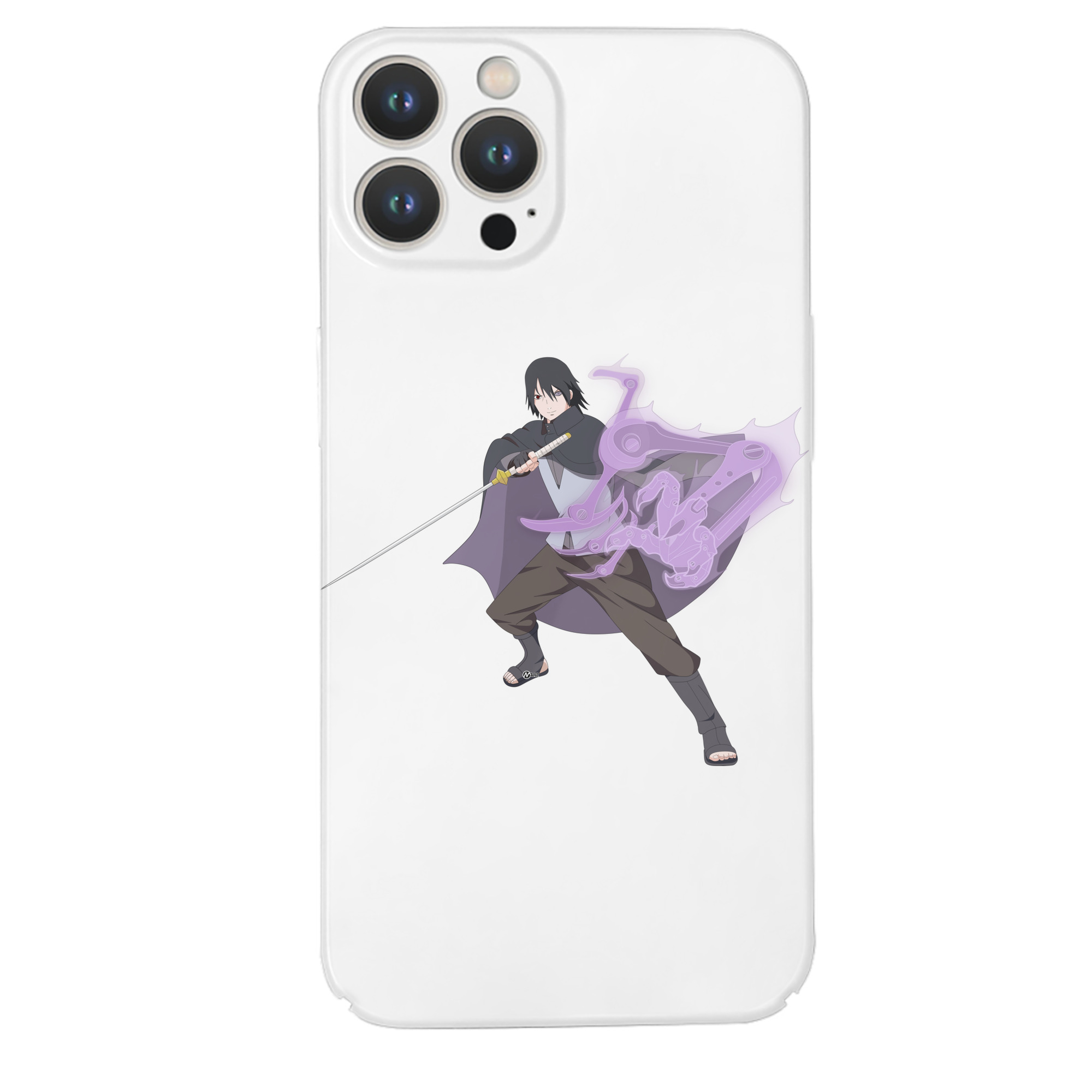 （画像用） NARUTO -ナルト- うちは サスケ Uchiha Sasuke 【iPhone 14シリーズ対応】ハードケース